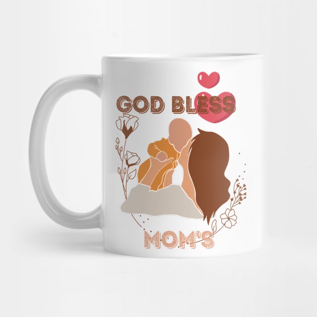 God Bless Mom's by NICHE&NICHE